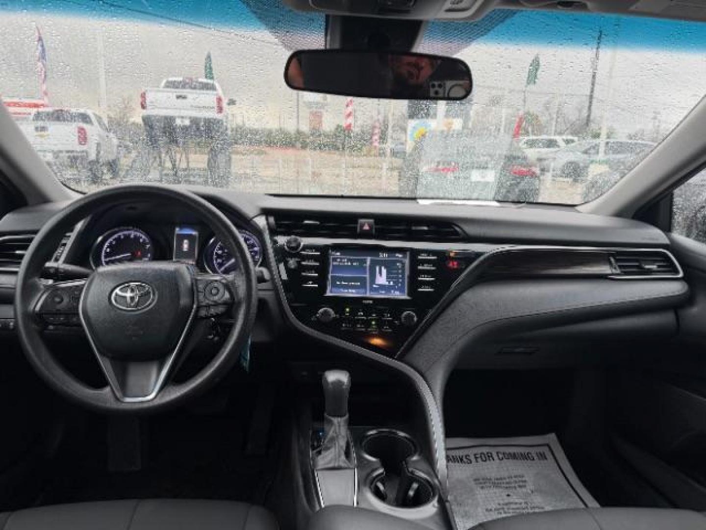 2020 Ruby Flare Pearl /Black Toyota Camry LE (4T1C11AK7LU) with an Dynamic Force 2.5L I-4 port/direct injection engine, located at 4545 Spencer Hwy., Pasadena, 77504, (832) 266-1645, 29.666037, -95.173775 - Photo#6