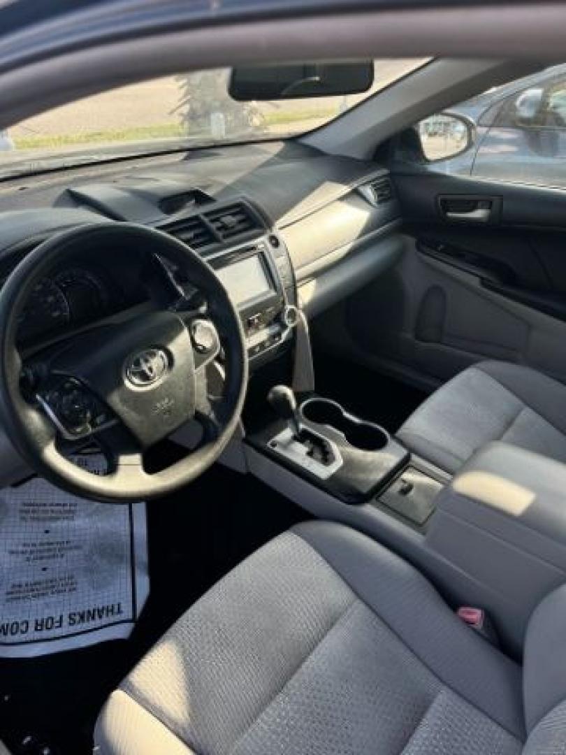 2012 Magnetic Gray Metall /Ash Toyota Camry LE (4T4BF1FK1CR) with an 2.5L I-4 DOHC engine, located at 4545 Spencer Hwy., Pasadena, 77504, (832) 266-1645, 29.666037, -95.173775- Photo#2