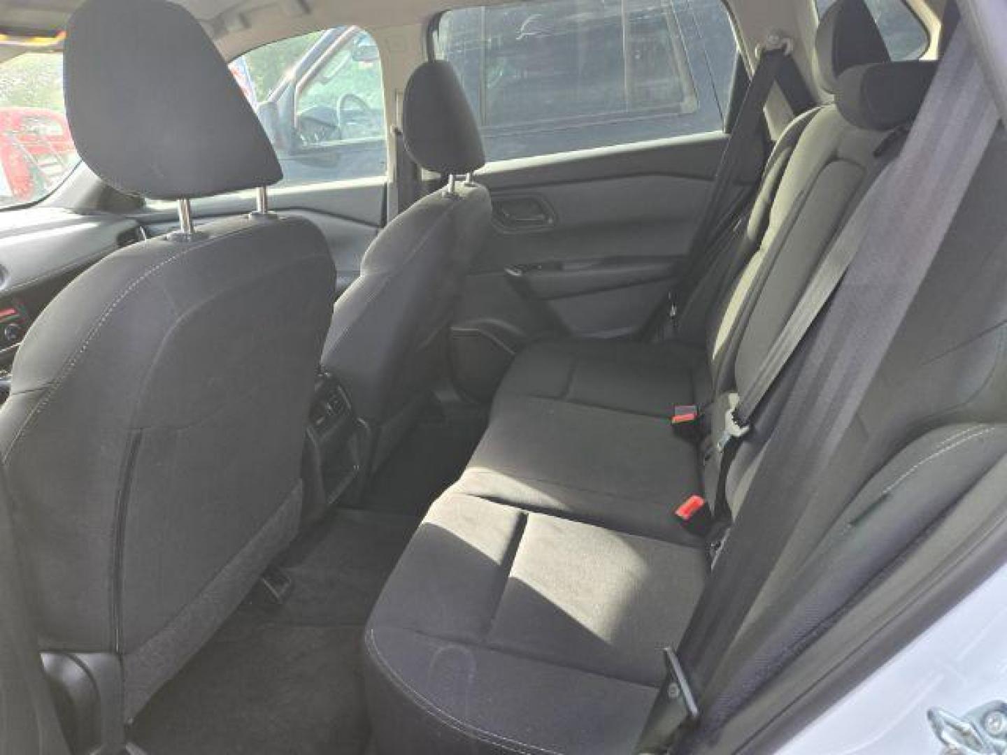 2024 Everest White Pearl Nissan Rogue S FWD (5N1BT3AA7RC) with an VC-Turbo 1.5L I-3 gasoline direct injection engine, located at 7935 Gulf Freeway, Houston, 77017, (832) 266-1645, 29.684393, -95.275665 - Photo#3