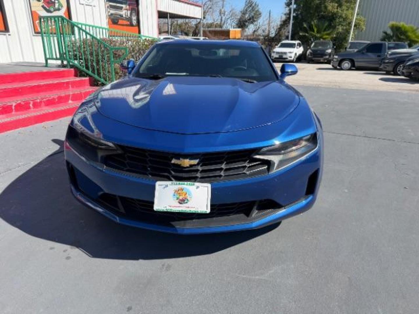 2019 Shock /Jet Black Chevrolet Camaro 1LT (1G1FB1RS7K0) , located at 4545 Spencer Hwy., Pasadena, 77504, (832) 266-1645, 29.666037, -95.173775 - Photo#1
