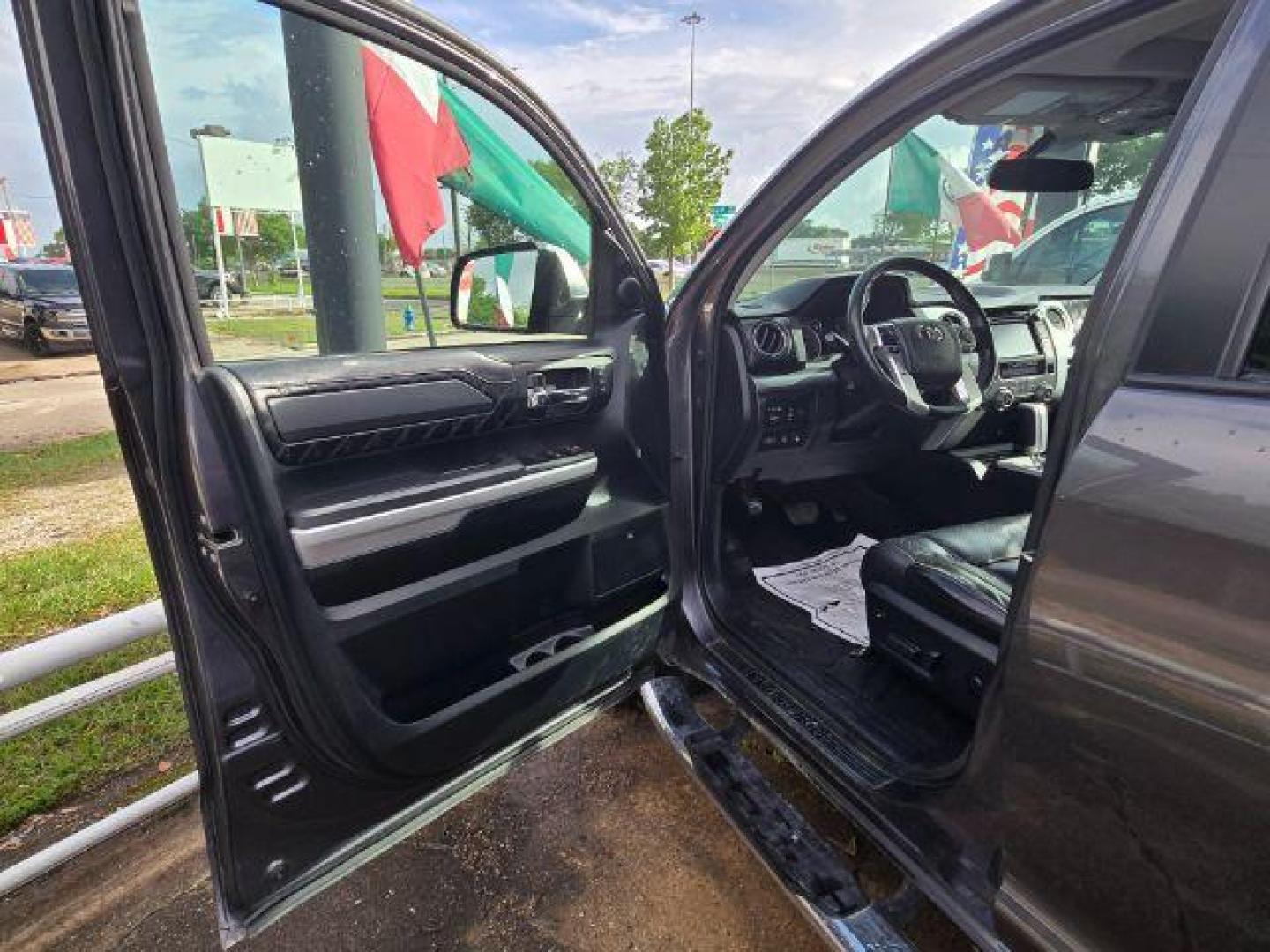 2016 Magnetic Gray Metallic Toyota Tundra Platinum 5.7L V8 (5TFAW5F14GX) with an I-FORCE 5.7L V-8 DOHC engine, 6-Speed Automatic transmission, located at 4545 Spencer Hwy., Pasadena, 77504, (832) 266-1645, 29.666037, -95.173775 - Photo#6