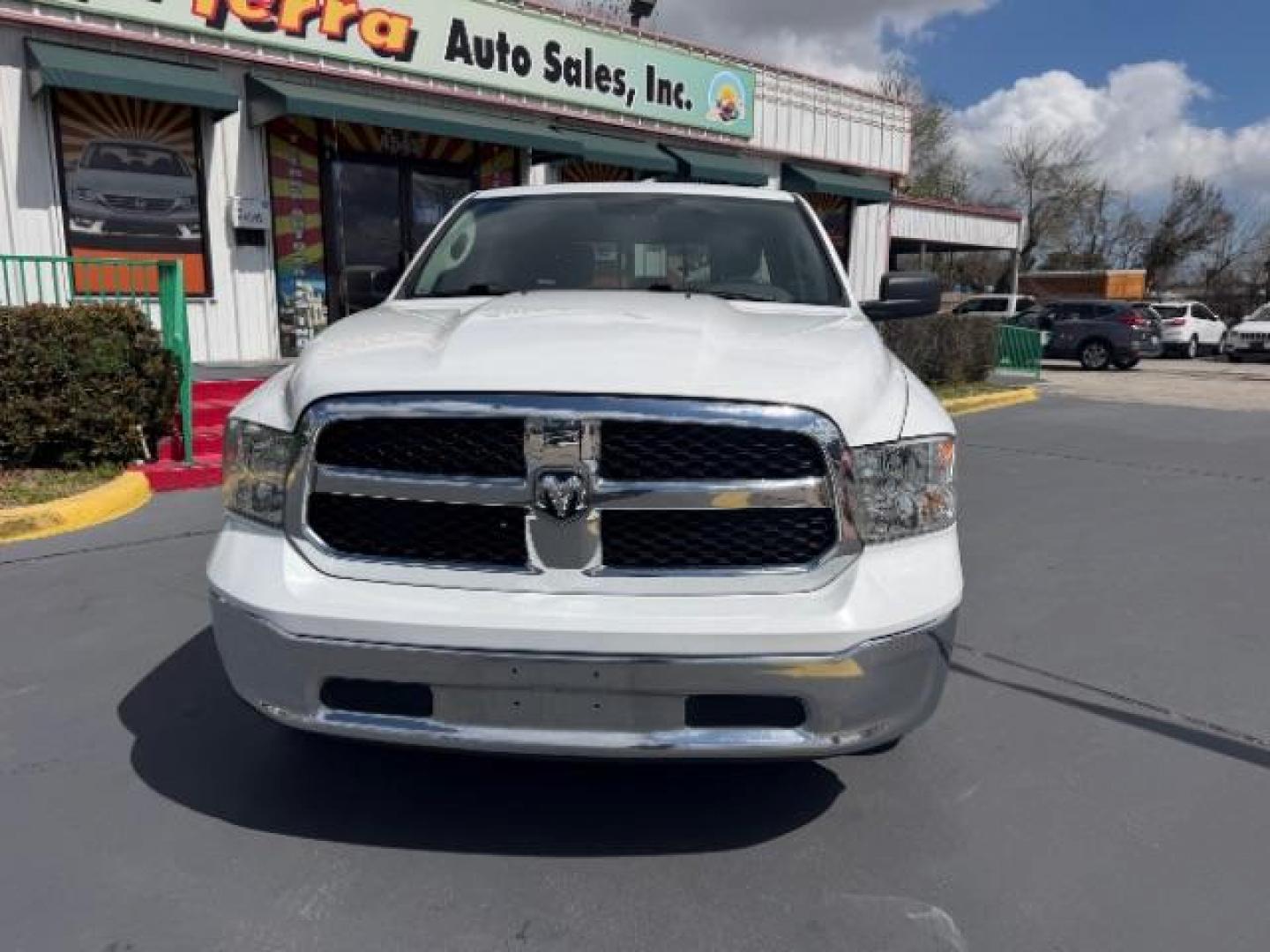 2020 Bright White Clearcoat Ram 1500 Classic SLT Crew Cab 4x2 6'4 Box (1C6RR6TT8LS) with an HEMI 5.7L V-8 variable valve control engine, located at 4545 Spencer Hwy., Pasadena, 77504, (832) 266-1645, 29.666037, -95.173775 - Photo#1