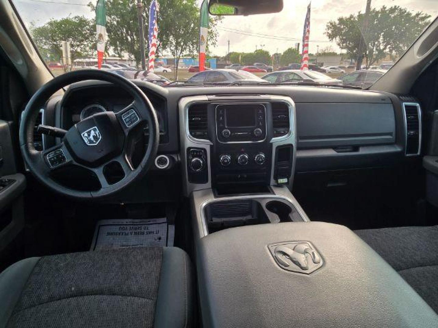 2017 Granite Crystal Metallic Clearcoat Ram 1500 SLT Quad Cab 4x2 6'4 Box (1C6RR6GG6HS) with an Pentastar 3.6L V-6 DOHC engine, located at 4545 Spencer Hwy., Pasadena, 77504, (832) 266-1645, 29.666037, -95.173775 - Photo#4