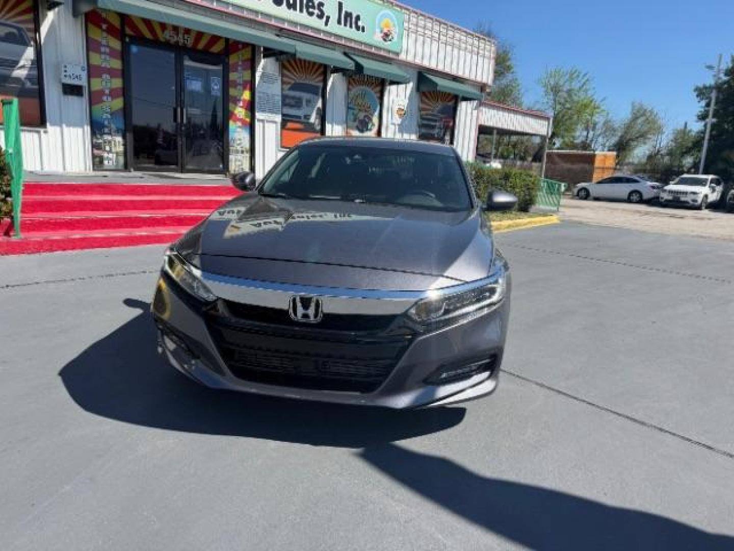 2019 Modern Steel Metallic /Black Honda Accord Sport (1HGCV1F30KA) with an 1.5L I-4 gasoline direct injection engine, located at 4545 Spencer Hwy., Pasadena, 77504, (832) 266-1645, 29.666037, -95.173775 - Photo#1