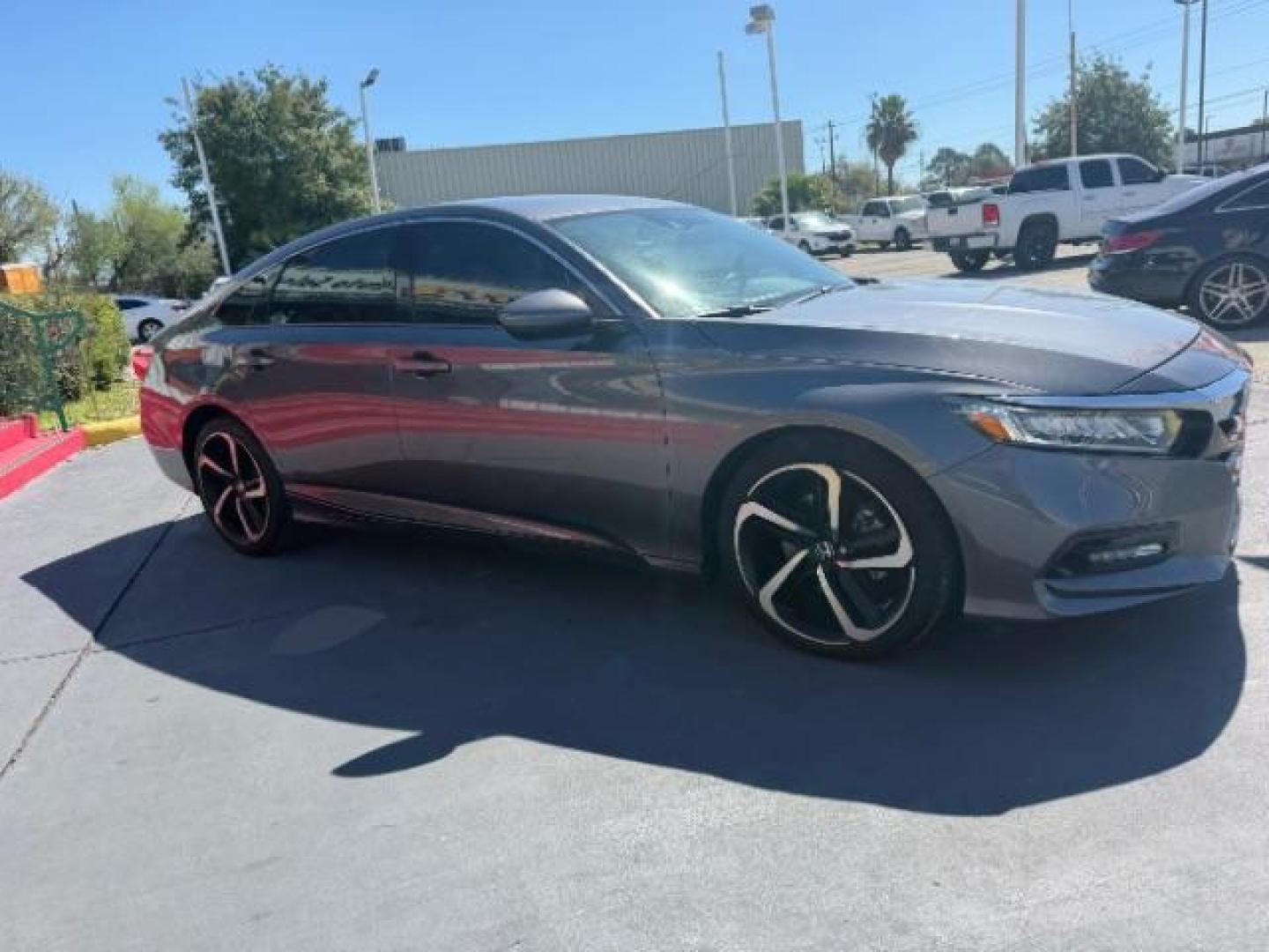 2019 Modern Steel Metallic /Black Honda Accord Sport (1HGCV1F30KA) with an 1.5L I-4 gasoline direct injection engine, located at 4545 Spencer Hwy., Pasadena, 77504, (832) 266-1645, 29.666037, -95.173775 - Photo#2