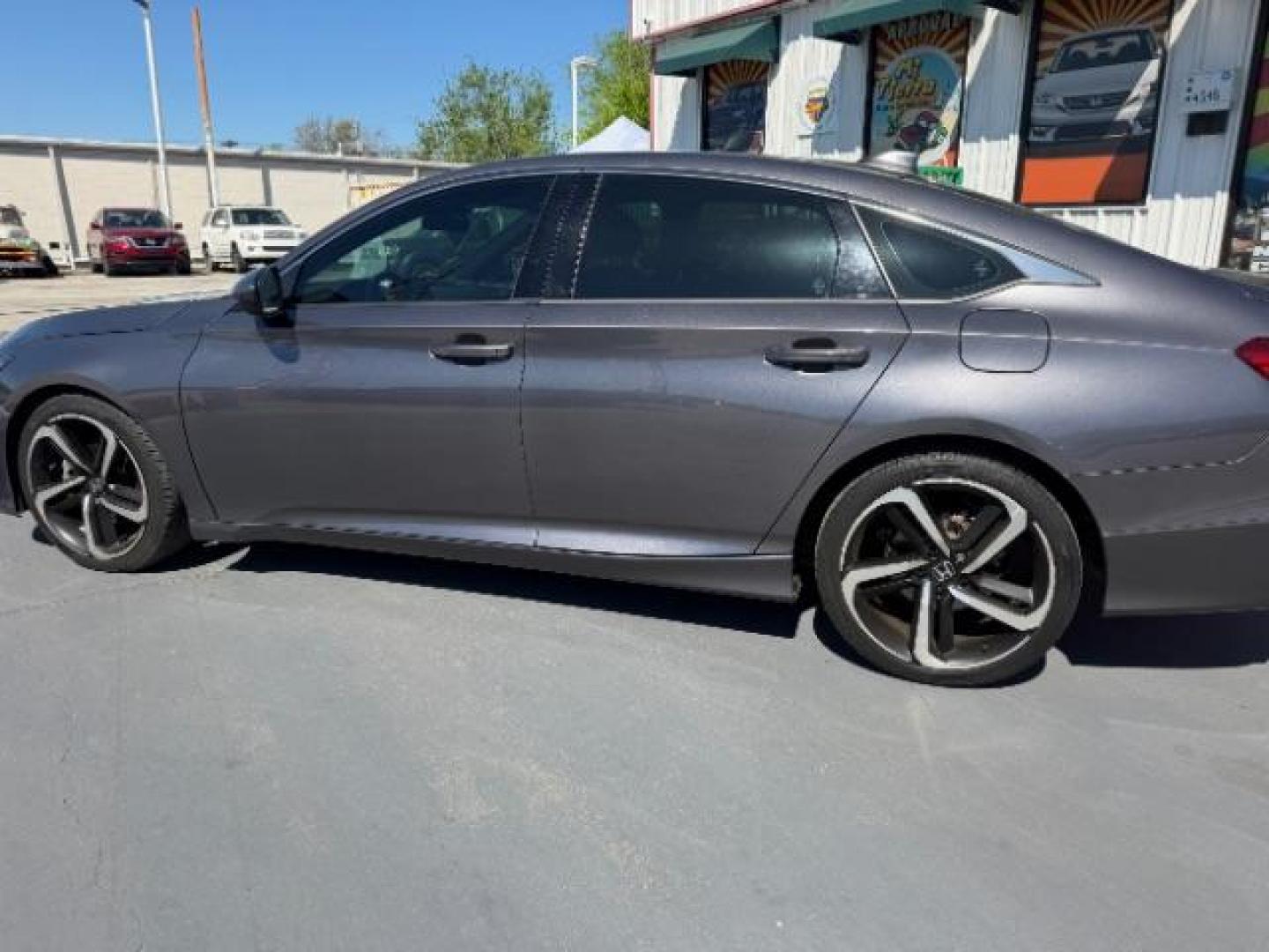 2019 Modern Steel Metallic /Black Honda Accord Sport (1HGCV1F30KA) with an 1.5L I-4 gasoline direct injection engine, located at 4545 Spencer Hwy., Pasadena, 77504, (832) 266-1645, 29.666037, -95.173775 - Photo#6