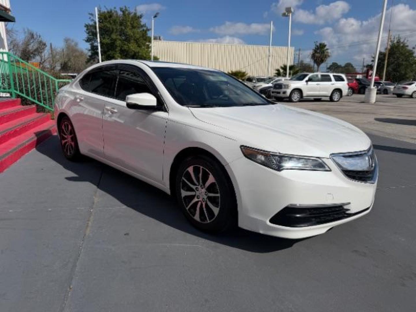 2015 White /Beige Acura RDX RDX (5J8TB3H37FL) , located at 4545 Spencer Hwy., Pasadena, 77504, (832) 266-1645, 29.666037, -95.173775 - Photo#1