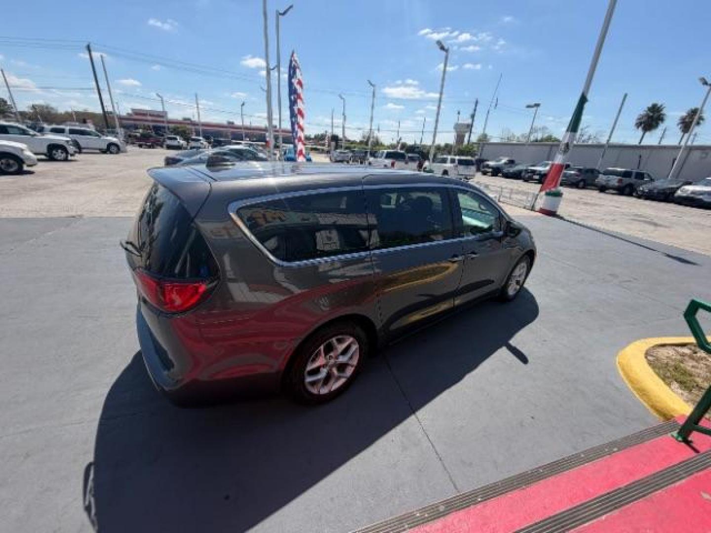 2019 Granite Crystal Metallic Clearcoat /Black/Black/Black Chrysler Pacifica Touring Plus (2C4RC1FG5KR) with an 3.6L V-6 DOHC engine, located at 4545 Spencer Hwy., Pasadena, 77504, (832) 266-1645, 29.666037, -95.173775 - Photo#4
