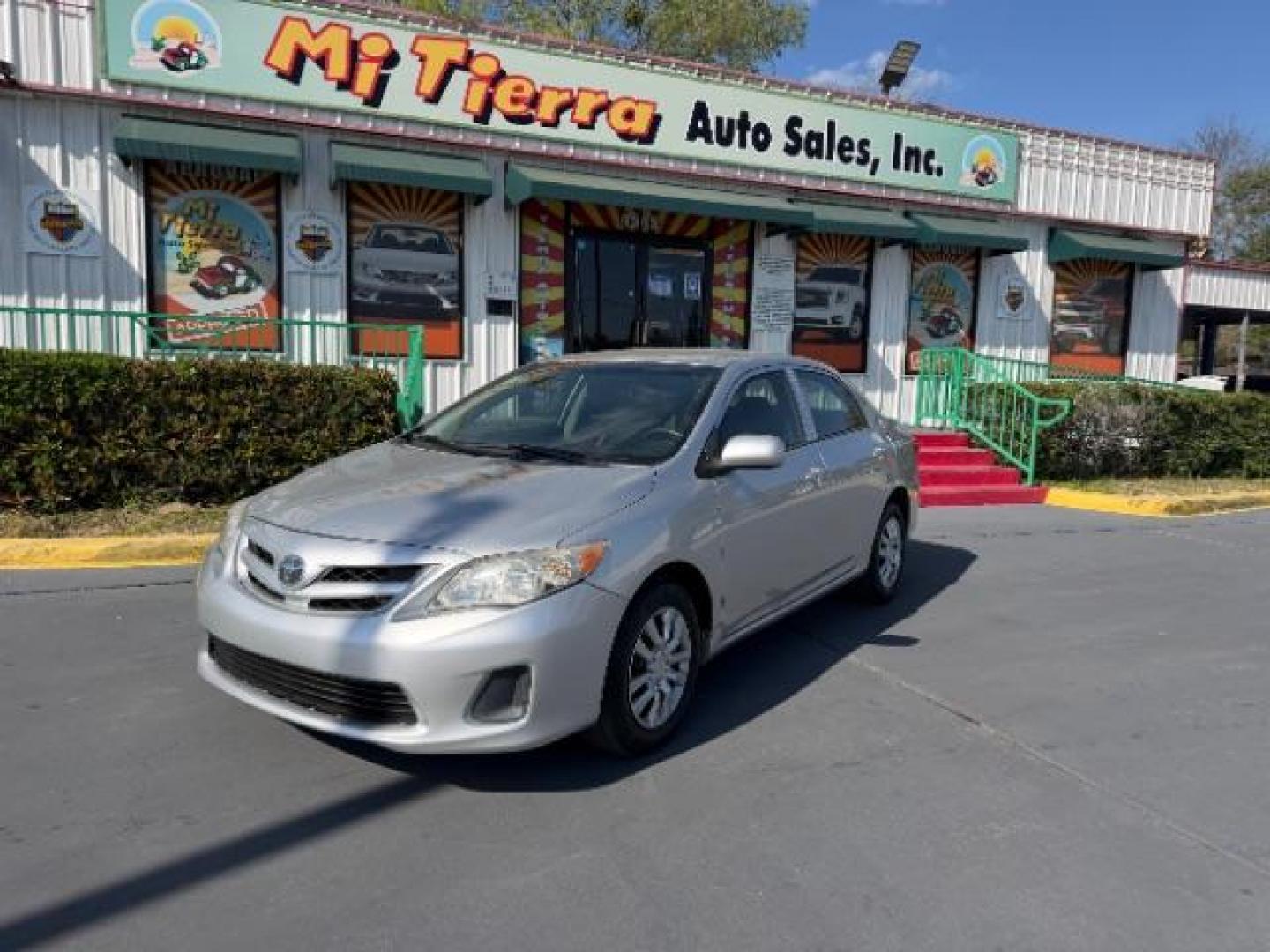 2013 Classic Silver Metallic /Ash Toyota Corolla L (5YFBU4EE9DP) with an 1.8L I-4 DOHC engine, located at 4545 Spencer Hwy., Pasadena, 77504, (832) 266-1645, 29.666037, -95.173775 - Photo#0