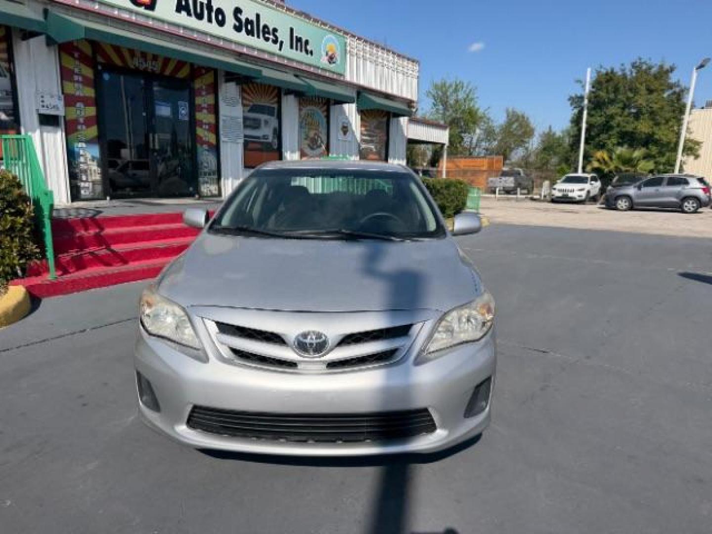 2013 Classic Silver Metallic /Ash Toyota Corolla L (5YFBU4EE9DP) with an 1.8L I-4 DOHC engine, located at 4545 Spencer Hwy., Pasadena, 77504, (832) 266-1645, 29.666037, -95.173775 - Photo#1