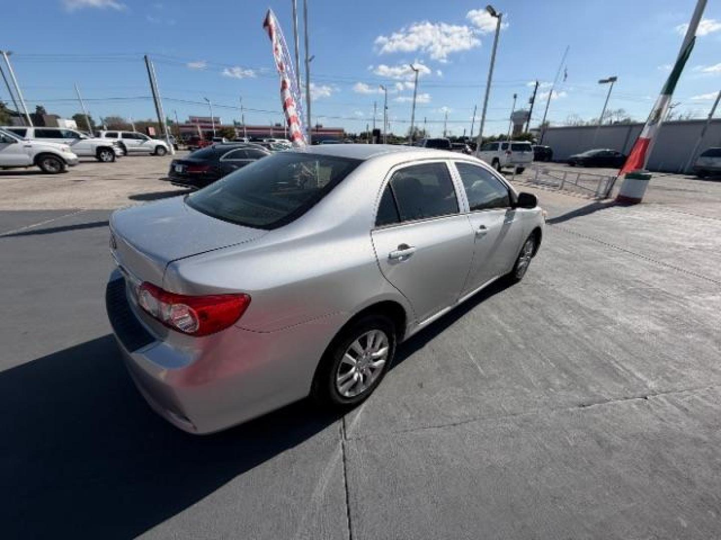 2013 Classic Silver Metallic /Ash Toyota Corolla L (5YFBU4EE9DP) with an 1.8L I-4 DOHC engine, located at 4545 Spencer Hwy., Pasadena, 77504, (832) 266-1645, 29.666037, -95.173775 - Photo#4
