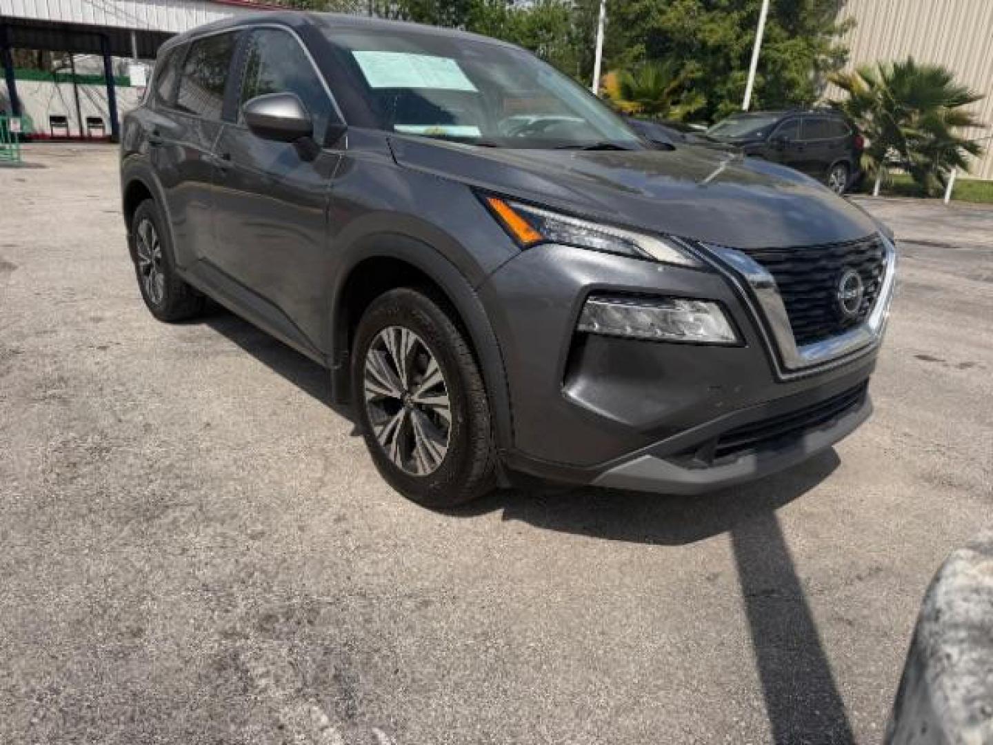 2023 Gun Metallic /Charcoal Nissan Rogue SV FWD (5N1BT3BA2PC) with an VC-Turbo 1.5L I-3 gasoline direct injection engine, located at 4545 Spencer Hwy., Pasadena, 77504, (832) 266-1645, 29.666037, -95.173775 - Photo#2