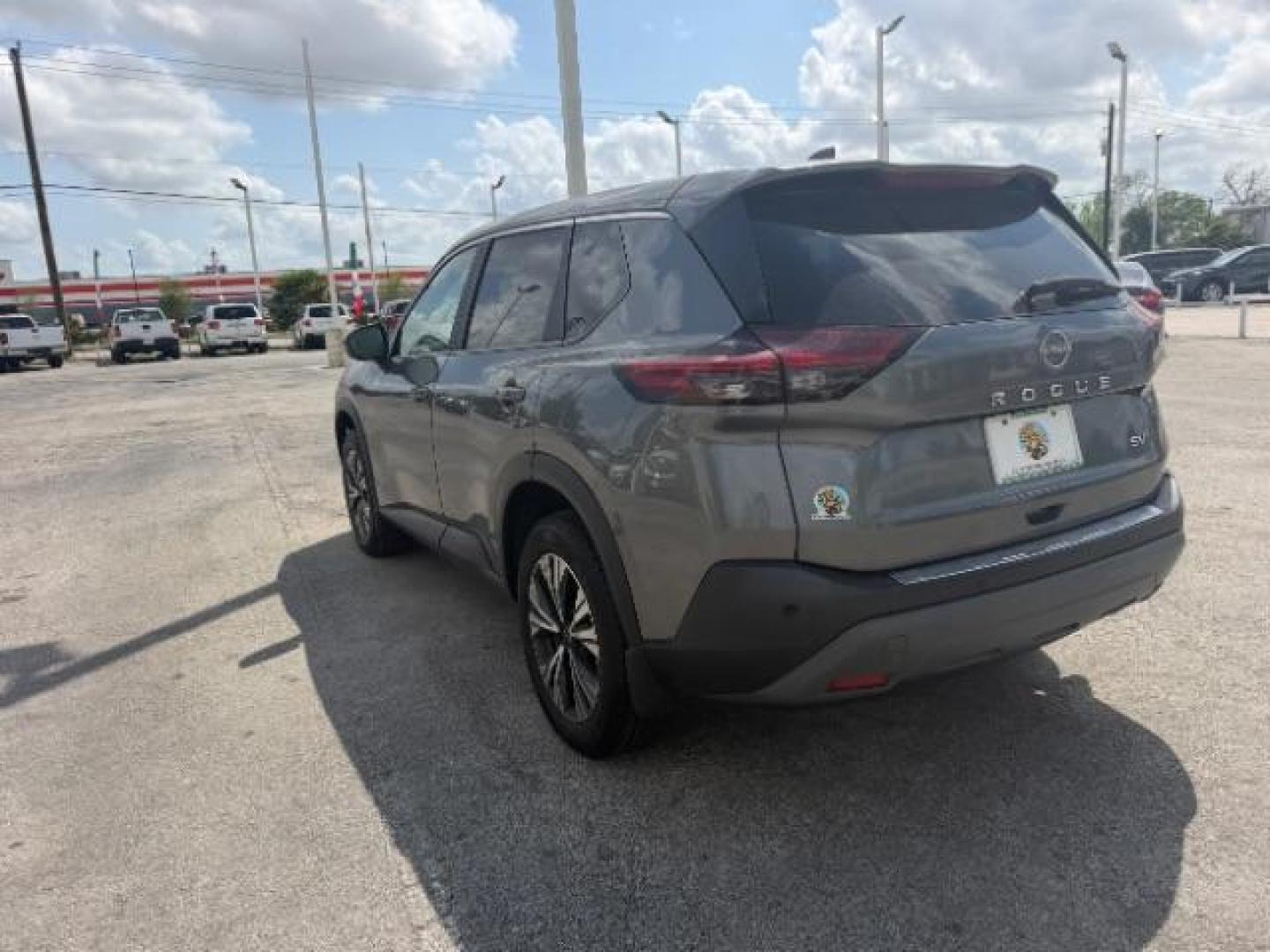 2023 Gun Metallic /Charcoal Nissan Rogue SV FWD (5N1BT3BA2PC) with an VC-Turbo 1.5L I-3 gasoline direct injection engine, located at 4545 Spencer Hwy., Pasadena, 77504, (832) 266-1645, 29.666037, -95.173775 - Photo#6