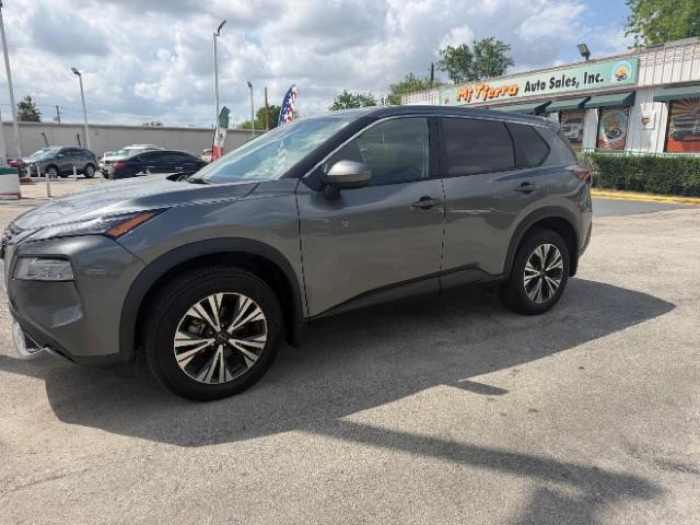 2023 Gun Metallic /Charcoal Nissan Rogue SV FWD (5N1BT3BA2PC) with an VC-Turbo 1.5L I-3 gasoline direct injection engine, located at 4545 Spencer Hwy., Pasadena, 77504, (832) 266-1645, 29.666037, -95.173775 - Photo#13