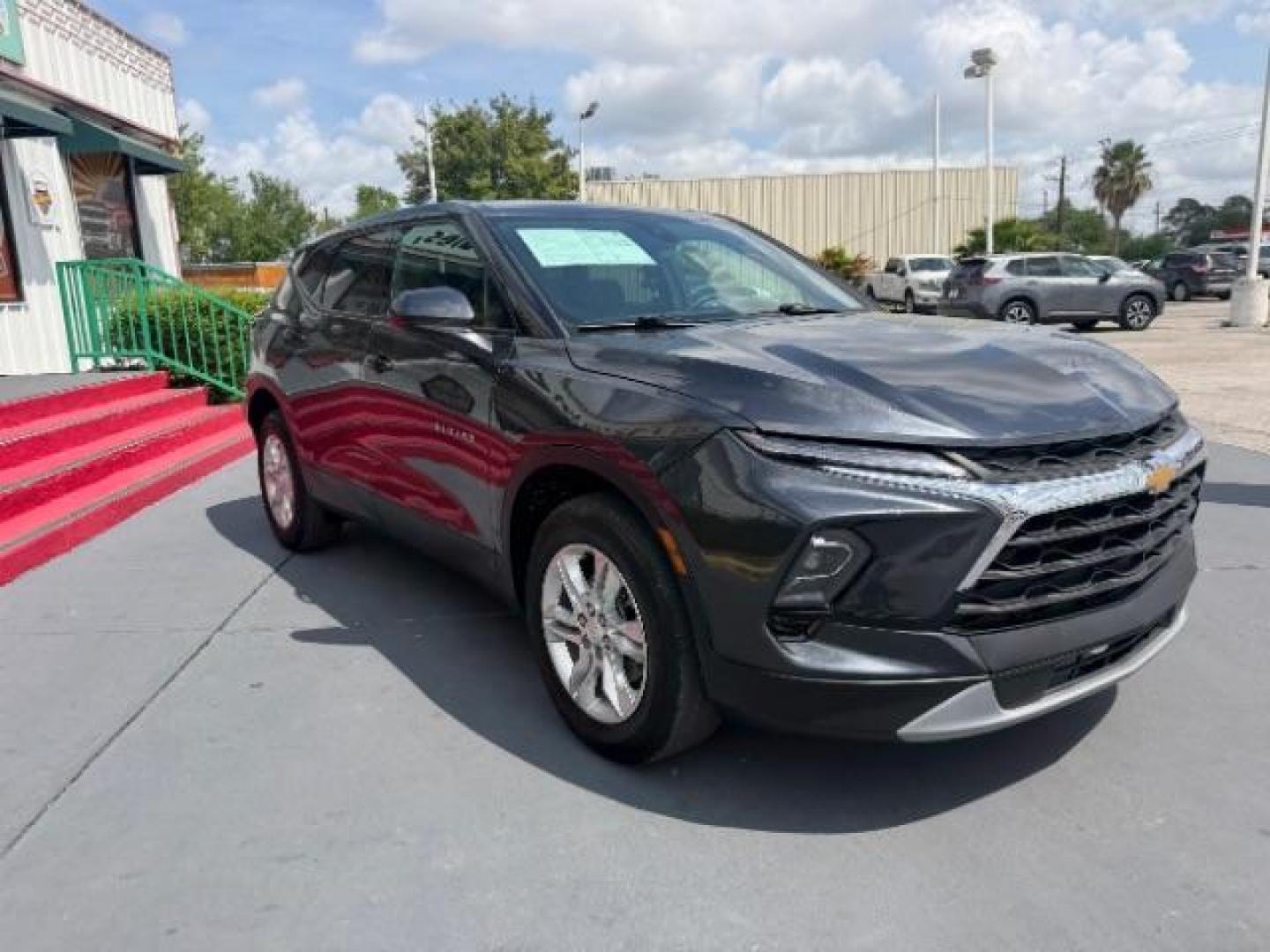 2021 Iron Gray Metallic /Jet Black Chevrolet Blazer FWD 2LT (3GNKBCR4XMS) , located at 4545 Spencer Hwy., Pasadena, 77504, (832) 266-1645, 29.666037, -95.173775 - Photo#2