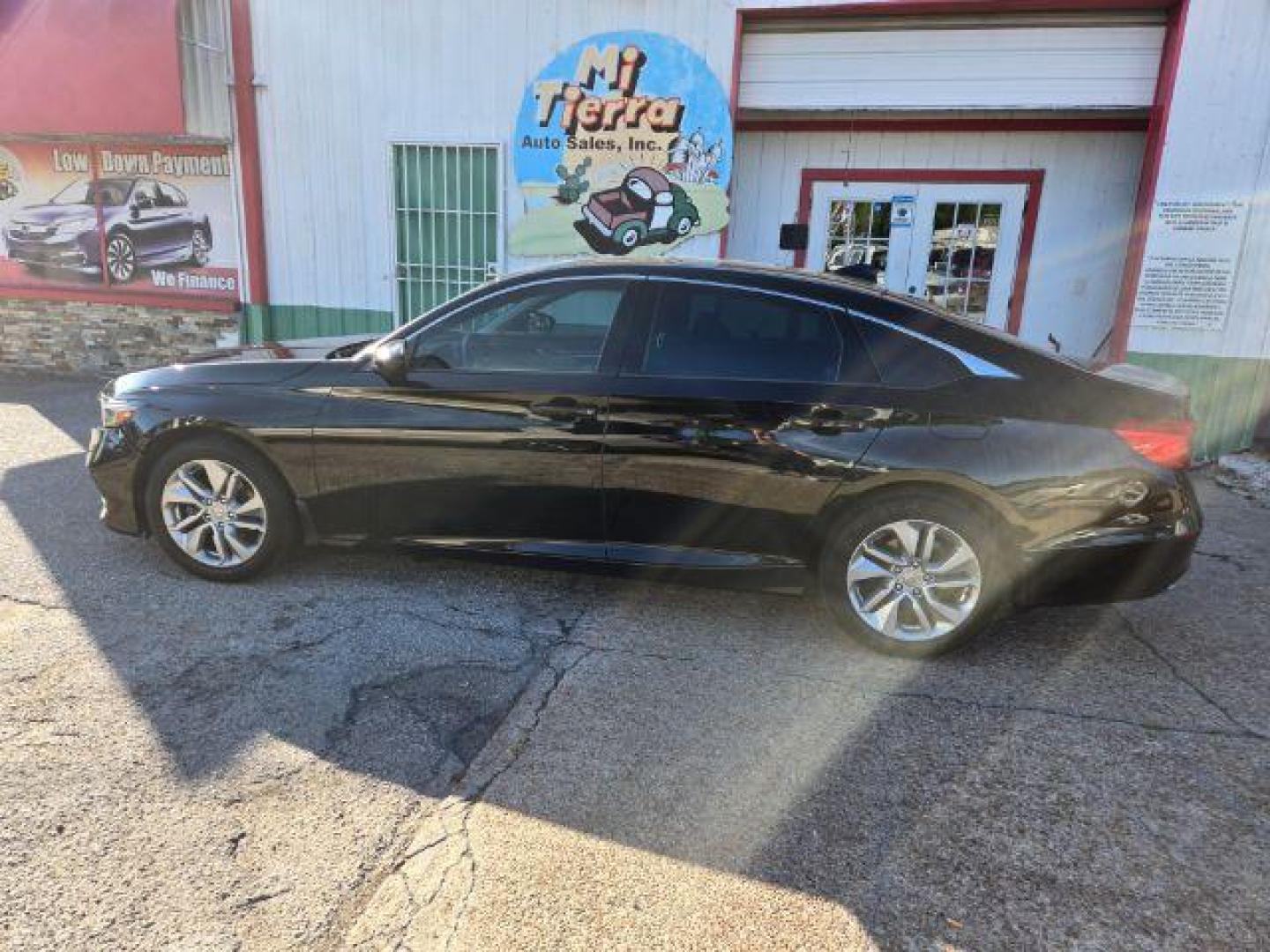 2020 Crystal Black Pearl /Black Honda Accord LX (1HGCV1F16LA) with an 1.5L I-4 gasoline direct injection engine, located at 7935 Gulf Freeway, Houston, 77017, (832) 266-1645, 29.684393, -95.275665 - Photo#1