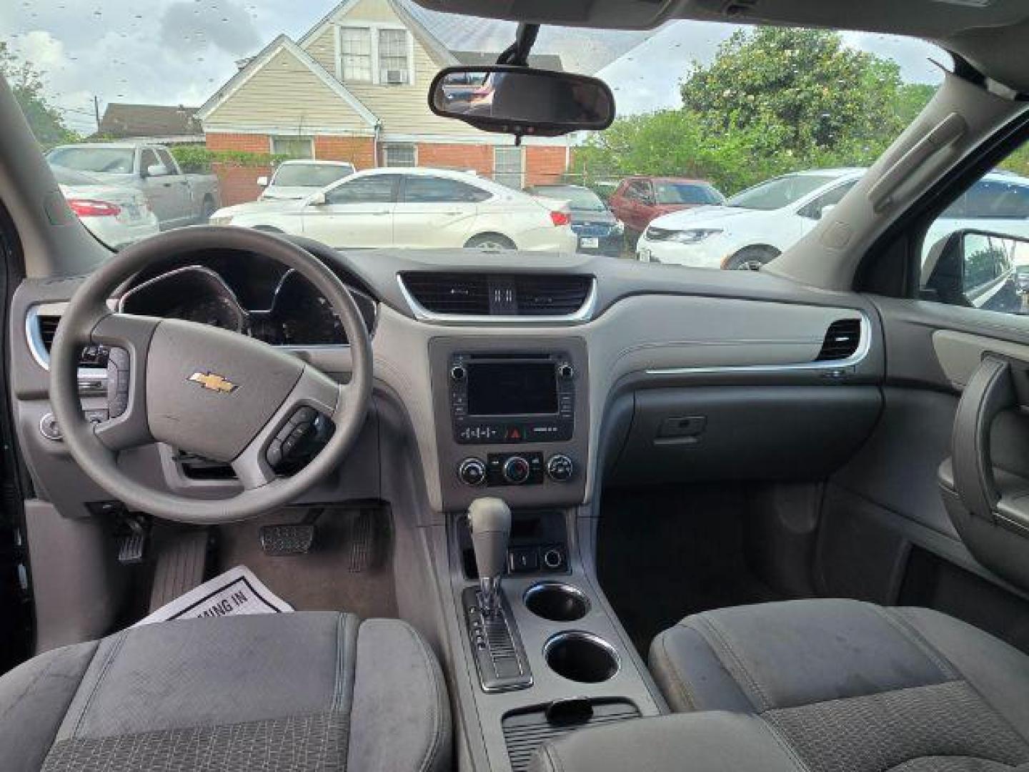 2017 Blue Velvet Metallic Chevrolet Traverse LS FWD w/PDC (1GNKRFEDXHJ) with an 3.6L V6 DOHC 24V engine, 6-Speed Automatic transmission, located at 7935 Gulf Freeway, Houston, 77017, (832) 266-1645, 29.684393, -95.275665 - Photo#3