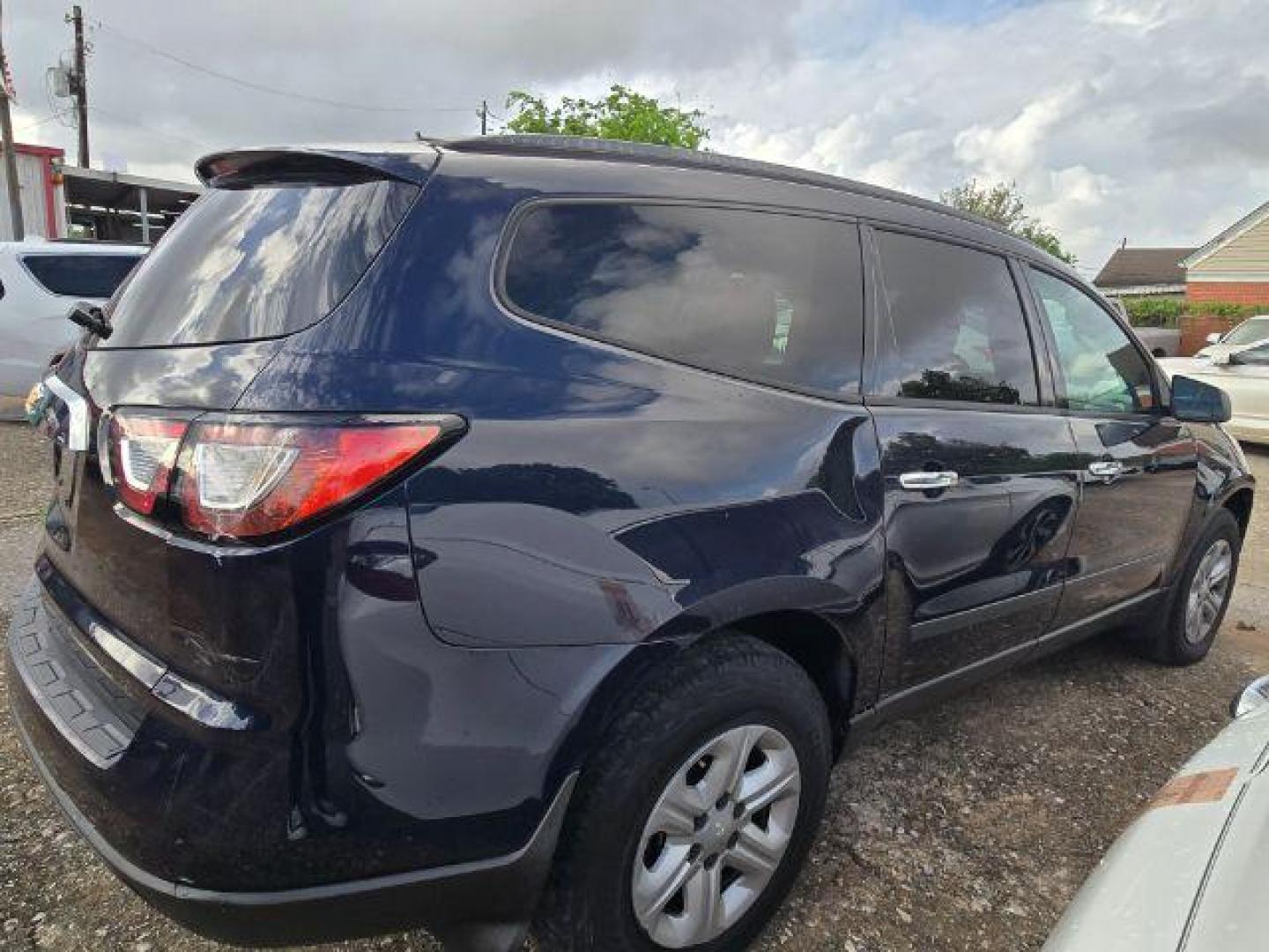 2017 Blue Velvet Metallic Chevrolet Traverse LS FWD w/PDC (1GNKRFEDXHJ) with an 3.6L V6 DOHC 24V engine, 6-Speed Automatic transmission, located at 7935 Gulf Freeway, Houston, 77017, (832) 266-1645, 29.684393, -95.275665 - Photo#6