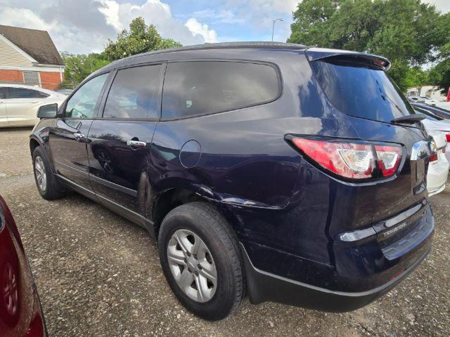 2017 Blue Velvet Metallic Chevrolet Traverse LS FWD w/PDC (1GNKRFEDXHJ) with an 3.6L V6 DOHC 24V engine, 6-Speed Automatic transmission, located at 7935 Gulf Freeway, Houston, 77017, (832) 266-1645, 29.684393, -95.275665 - Photo#7