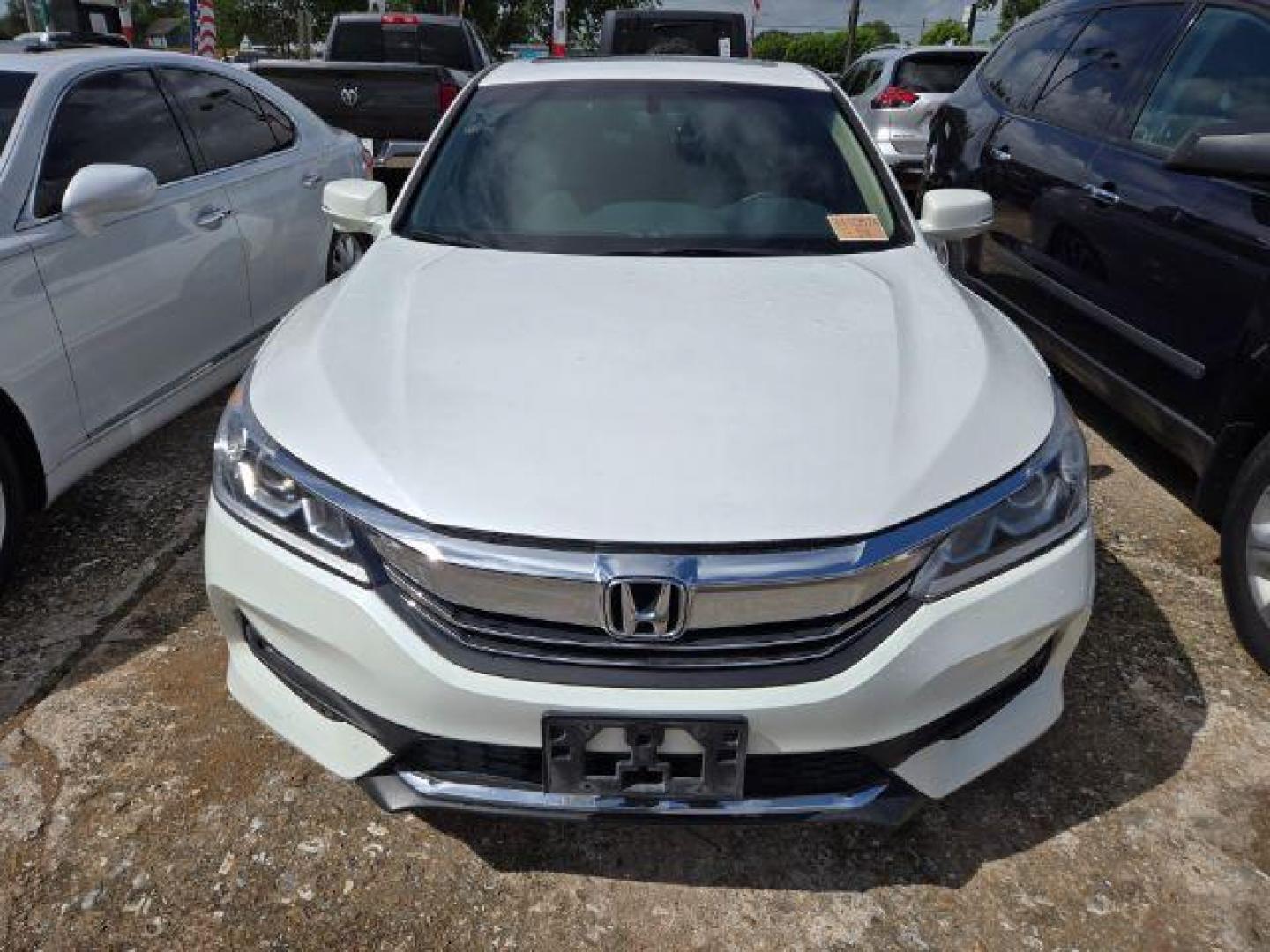 2017 Honda Accord EX-L V6 (1HGCR3F89HA) with an 3.5L V-6 i-VTEC variable valve control engine, located at 7935 Gulf Freeway, Houston, 77017, (832) 266-1645, 29.684393, -95.275665 - Photo#0