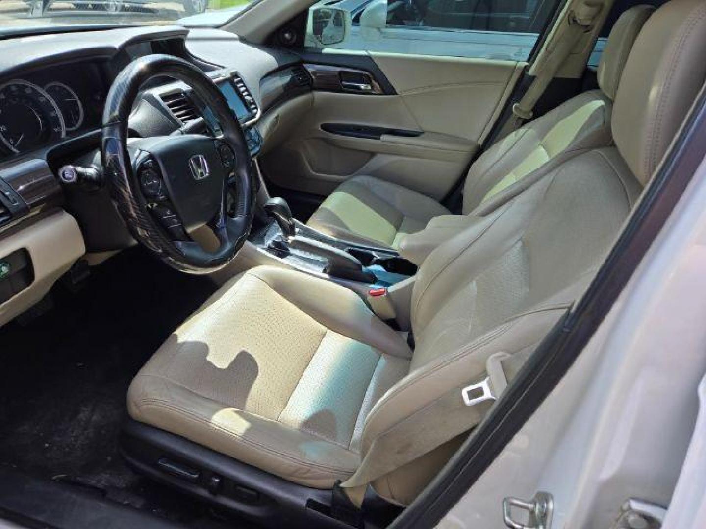 2017 Honda Accord EX-L V6 (1HGCR3F89HA) with an 3.5L V-6 i-VTEC variable valve control engine, located at 7935 Gulf Freeway, Houston, 77017, (832) 266-1645, 29.684393, -95.275665 - Photo#1