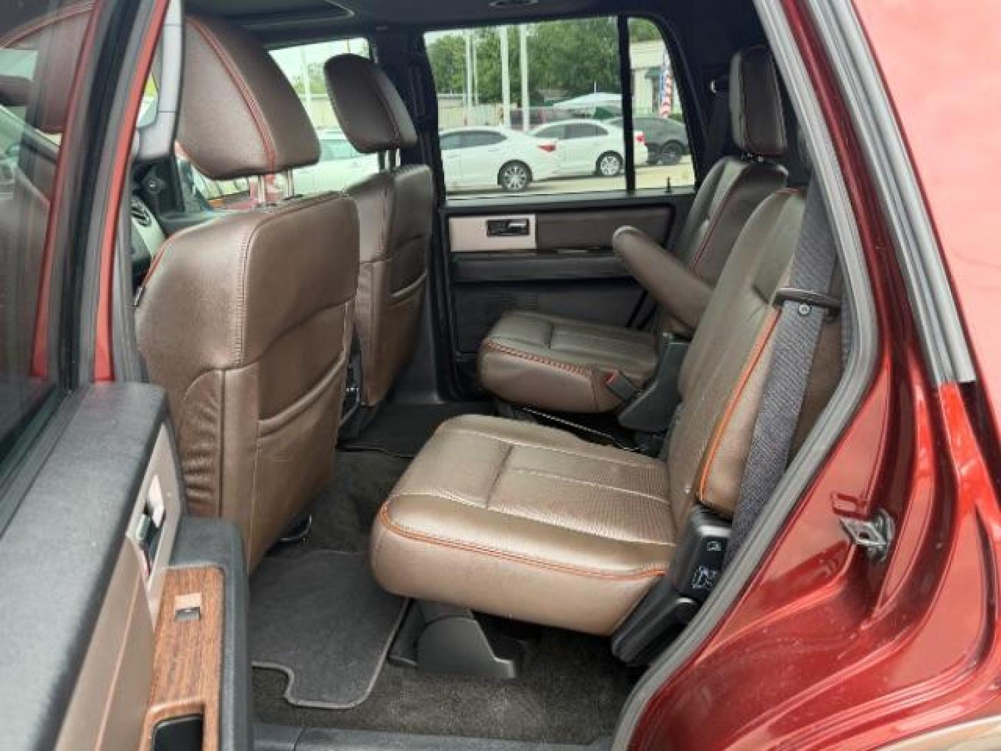 2017 Bronze Fire /Mesa w/Ebony Ford Expedition King Ranch (1FMJU1HTXHE) with an EcoBoost 3.5L V-6 gasoline direct injection engine, located at 4545 Spencer Hwy., Pasadena, 77504, (832) 266-1645, 29.666037, -95.173775 - Photo#7