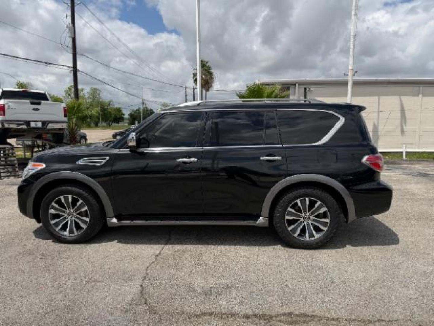 2020 Super Black /Charcoal, premium cloth Nissan Armada SV 2WD (JN8AY2ND2L9) with an 5.6L V8 DOHC 32V engine, 7-Speed Automatic transmission, located at 4545 Spencer Hwy., Pasadena, 77504, (832) 266-1645, 29.666037, -95.173775 - Photo#0