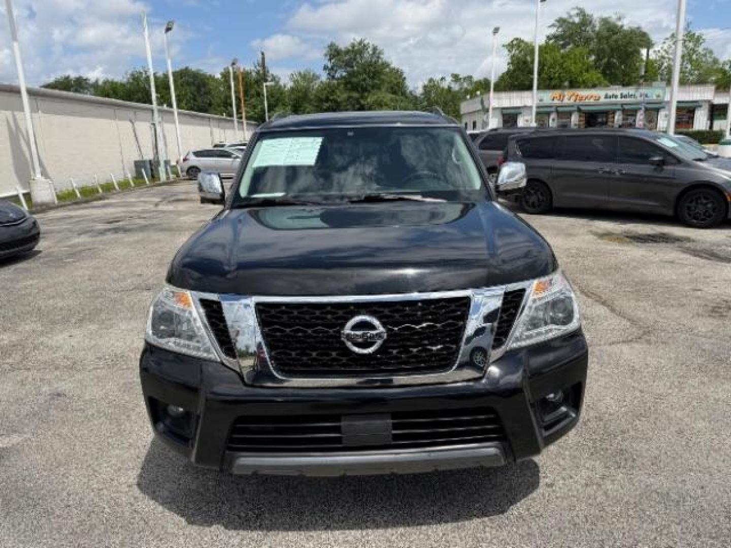2020 Super Black /Charcoal, premium cloth Nissan Armada SV 2WD (JN8AY2ND2L9) with an 5.6L V8 DOHC 32V engine, 7-Speed Automatic transmission, located at 4545 Spencer Hwy., Pasadena, 77504, (832) 266-1645, 29.666037, -95.173775 - Photo#1