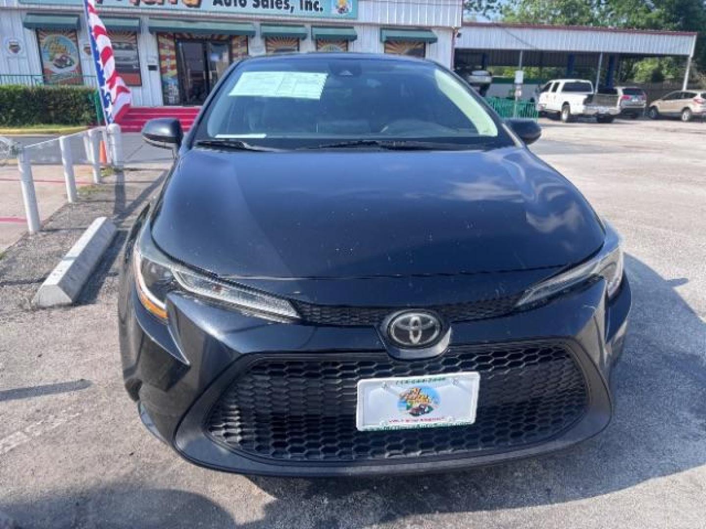 2019 Black /Grey Toyota Corolla LE (5YFBURHE7KP) with an 1.8L I-4 DOHC engine, located at 4545 Spencer Hwy., Pasadena, 77504, (832) 266-1645, 29.666037, -95.173775 - Photo#1