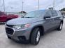2020 Satin Steel Metallic /Jet Black Chevrolet Traverse FWD LS (1GNERFKW4LJ) with an 3.6L V-6 gasoline direct injection engine, located at 4545 Spencer Hwy., Pasadena, 77504, (832) 266-1645, 29.666037, -95.173775 - Photo#2