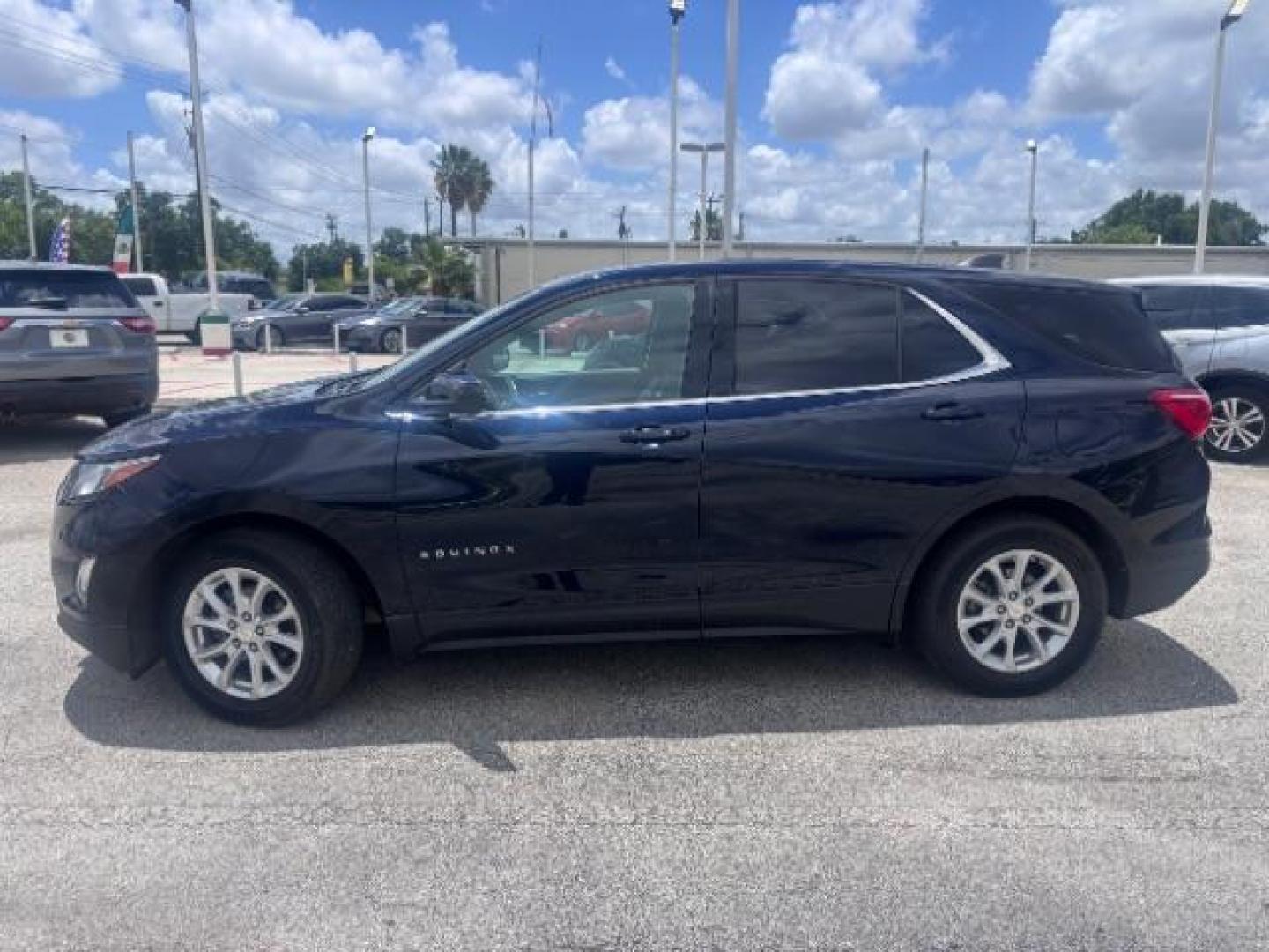 2020 Midnight Blue Metallic Chevrolet Equinox LT 2WD (3GNAXKEV7LS) with an 1.5L L4 DOHC 16V TURBO engine, 6-Speed Automatic transmission, located at 7935 Gulf Freeway, Houston, 77017, (832) 266-1645, 29.684393, -95.275665- Photo#3