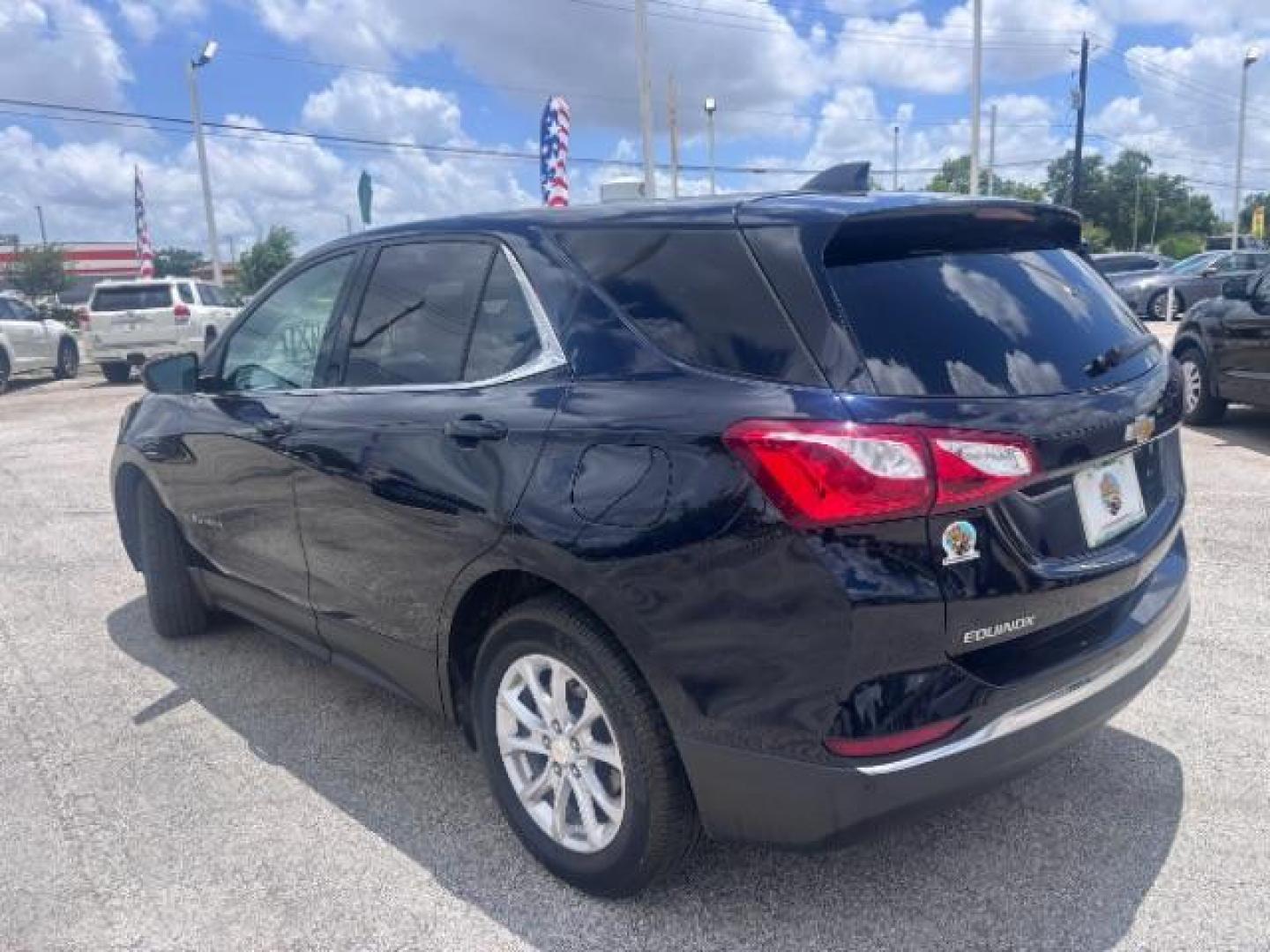 2020 Midnight Blue Metallic Chevrolet Equinox LT 2WD (3GNAXKEV7LS) with an 1.5L L4 DOHC 16V TURBO engine, 6-Speed Automatic transmission, located at 7935 Gulf Freeway, Houston, 77017, (832) 266-1645, 29.684393, -95.275665- Photo#4