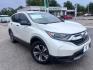 2018 White Diamond Pearl Honda CR-V LX (5J6RW5H30JL) with an 2.4L I-4 gasoline direct injection engine, located at 4545 Spencer Hwy., Pasadena, 77504, (832) 266-1645, 29.666037, -95.173775 - Photo#1