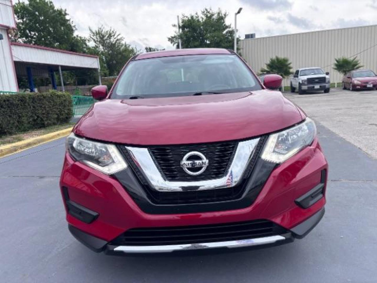2017 Palatial Ruby /Charcoal Nissan Rogue S (5N1AT2MT6HC) with an 2.5L I-4 DOHC engine, located at 4545 Spencer Hwy., Pasadena, 77504, (832) 266-1645, 29.666037, -95.173775 - Photo#1