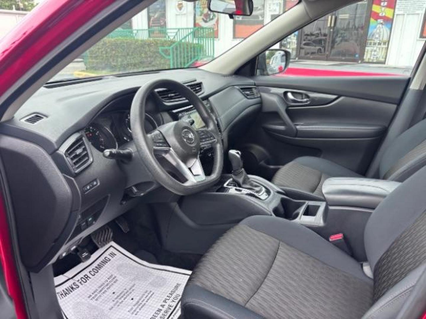 2017 Palatial Ruby /Charcoal Nissan Rogue S (5N1AT2MT6HC) with an 2.5L I-4 DOHC engine, located at 4545 Spencer Hwy., Pasadena, 77504, (832) 266-1645, 29.666037, -95.173775 - Photo#8