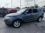 2018 Blue Metallic /Ebony Black Ford Explorer XLT (1FM5K7D86JG) with an EcoBoost 2.3L I-4 gasoline direct injection engine, located at 4545 Spencer Hwy., Pasadena, 77504, (832) 266-1645, 29.666037, -95.173775 - Photo#0