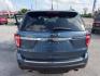 2018 Blue Metallic /Ebony Black Ford Explorer XLT (1FM5K7D86JG) with an EcoBoost 2.3L I-4 gasoline direct injection engine, located at 4545 Spencer Hwy., Pasadena, 77504, (832) 266-1645, 29.666037, -95.173775 - Photo#1