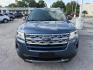 2018 Blue Metallic /Ebony Black Ford Explorer XLT (1FM5K7D86JG) with an EcoBoost 2.3L I-4 gasoline direct injection engine, located at 4545 Spencer Hwy., Pasadena, 77504, (832) 266-1645, 29.666037, -95.173775 - Photo#3