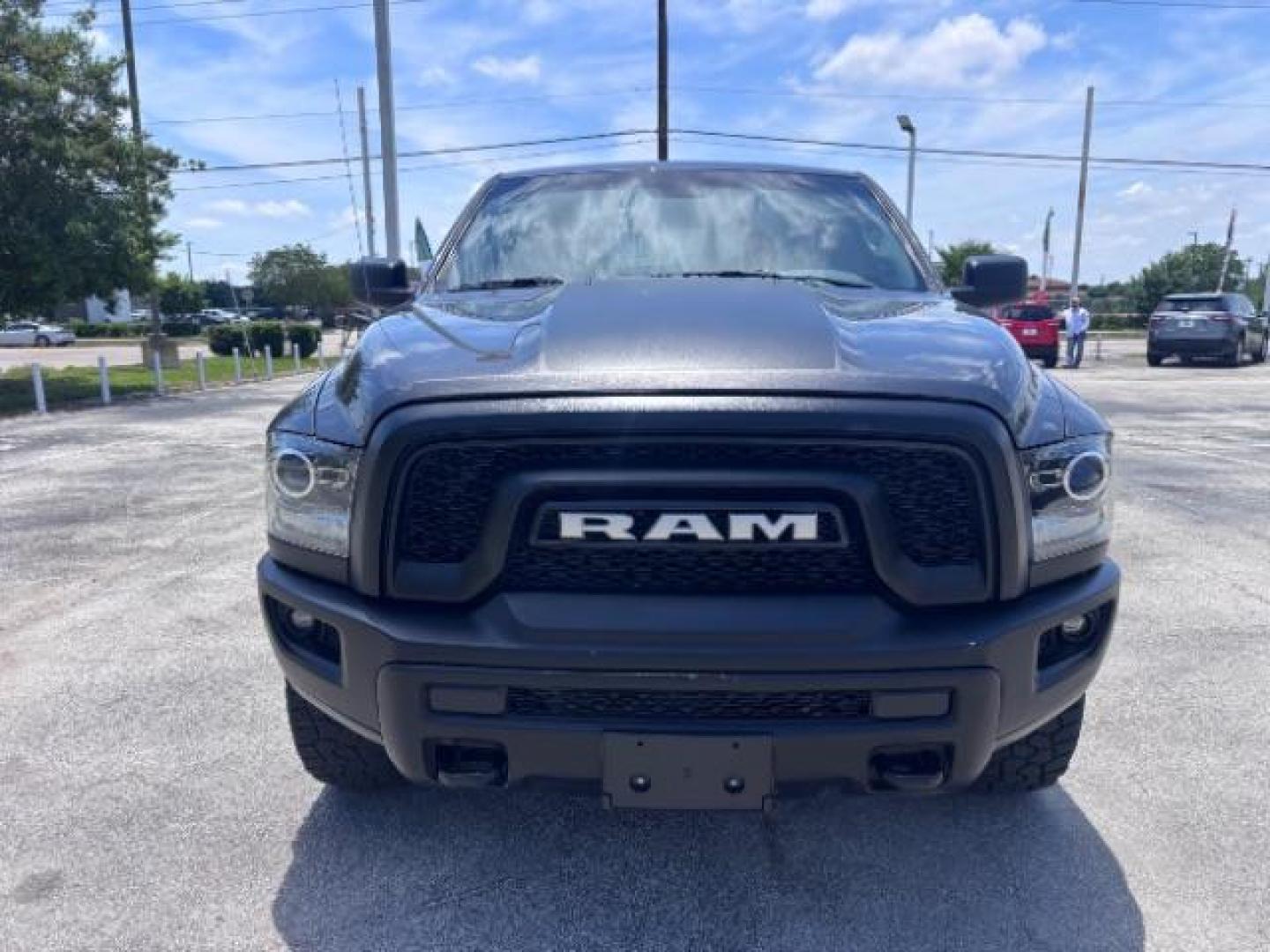 2019 Granite Crystal Metallic Clearcoat /Diesel Gray/Black Ram 1500 Classic Warlock Quad Cab 4x4 6'4 Box (1C6RR7GG2KS) , located at 4545 Spencer Hwy., Pasadena, 77504, (832) 266-1645, 29.666037, -95.173775 - Photo#1