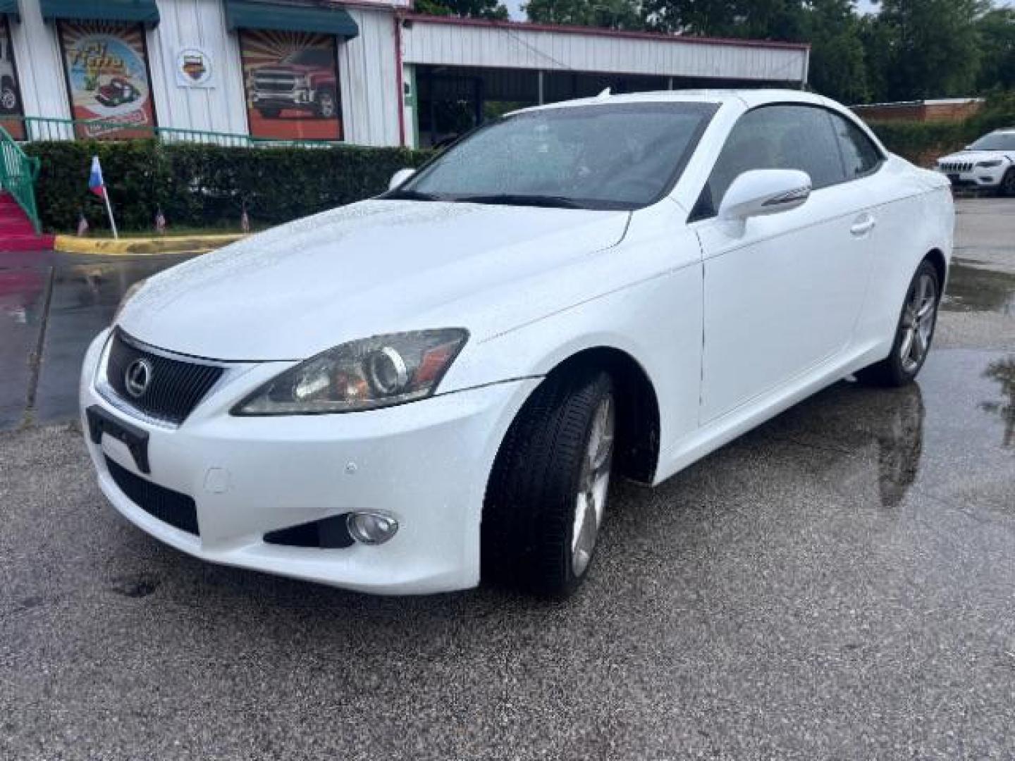2012 WHITE /BLACK Lexus IS 250C IS 250C (JTHFF2C28C2) , located at 4545 Spencer Hwy., Pasadena, 77504, (832) 266-1645, 29.666037, -95.173775- Photo#13