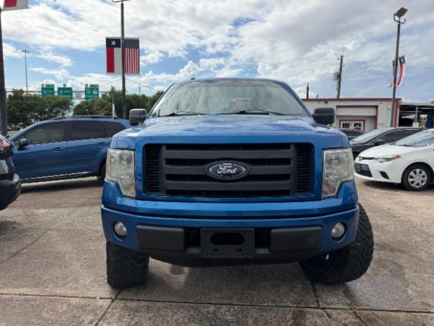 2012 Blue Flame Metallic Ford F-150 STX (1FTFX1CF9CK) with an 5L V-8 DOHC engine, located at 7935 Gulf Freeway, Houston, 77017, (832) 266-1645, 29.684393, -95.275665- Photo#1