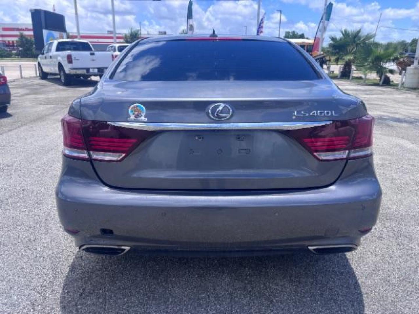 2013 Nebula Gray Pearl /Black Lexus LS 460 L (JTHDL5EFXD5) with an 4.6L V-8 port/direct injection engine, located at 4545 Spencer Hwy., Pasadena, 77504, (832) 266-1645, 29.666037, -95.173775- Photo#5