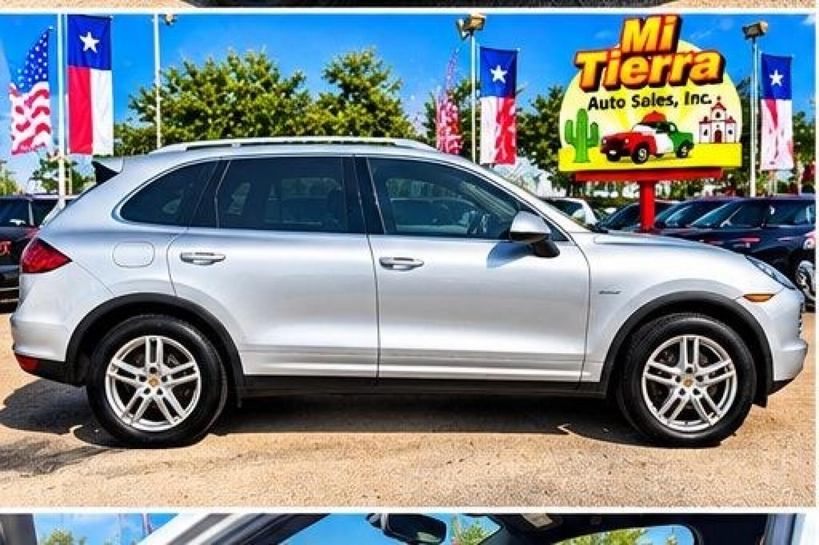 2013 Classic Silver Metallic Porsche Cayenne Diesel (WP1AF2A28DL) with an 3L V-6 diesel direct injection engine, located at 4545 Spencer Hwy., Pasadena, 77504, (832) 266-1645, 29.666037, -95.173775- Photo#3
