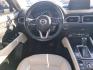 2019 Eternal Blue Mica /Parchment, leather Mazda CX-5 Grand Touring (JM3KFADM4K1) with an 2.5L L4 DOHC 16V engine, 6-Speed Automatic transmission, located at 4545 Spencer Hwy., Pasadena, 77504, (832) 266-1645, 29.666037, -95.173775- Photo#2
