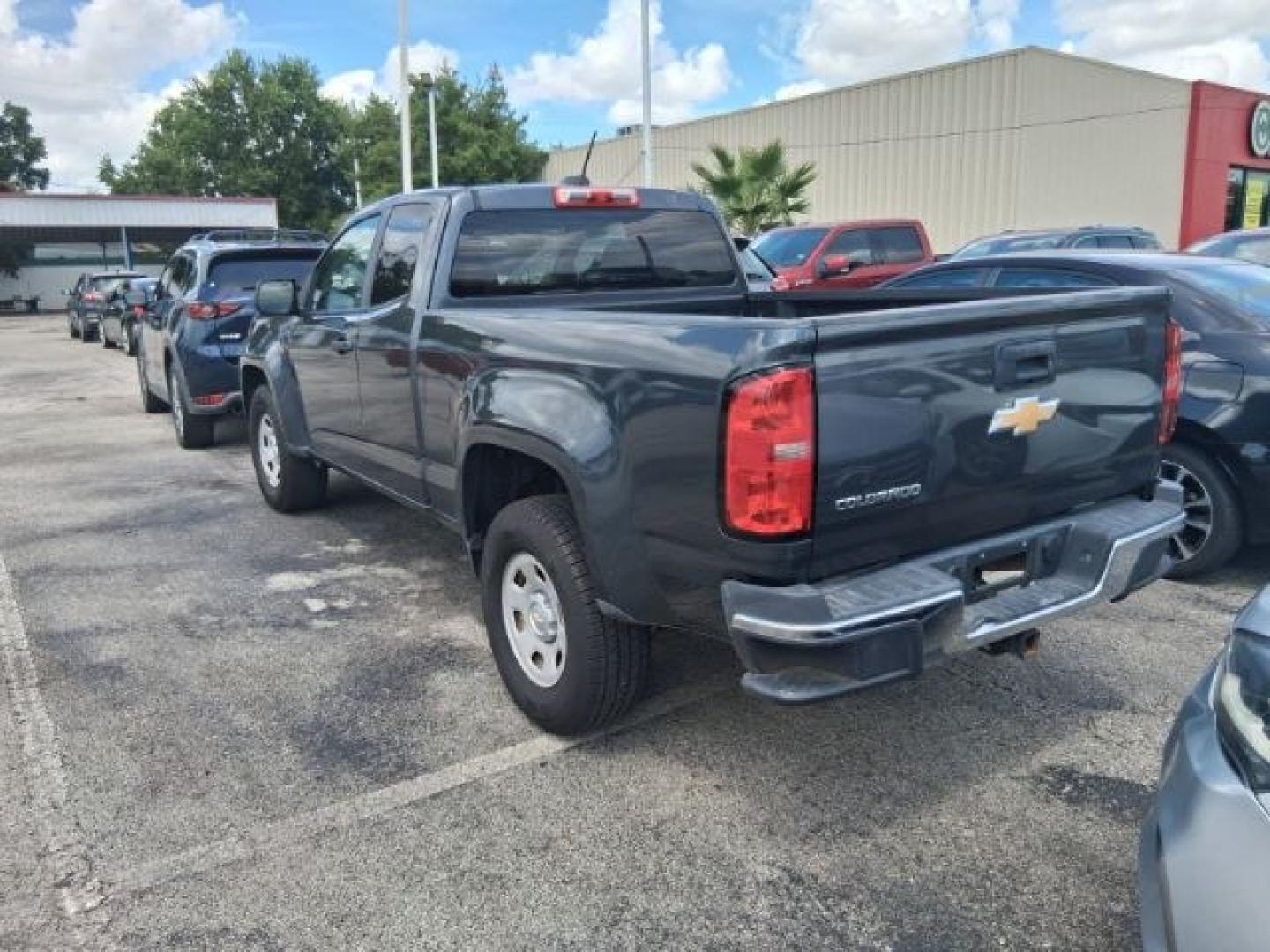 2016 Cyber Gray Metallic /Jet Black/Dark Ash Chevrolet Colorado WT (1GCHSBE3XG1) , located at 4545 Spencer Hwy., Pasadena, 77504, (832) 266-1645, 29.666037, -95.173775- Photo#6