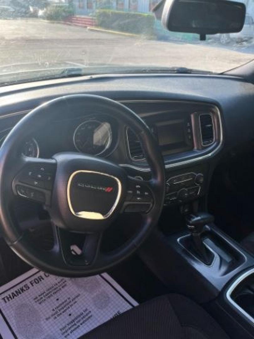 2015 Granite Crystal Meta /Black Dodge Charger SE (2C3CDXBGXFH) with an 3.6L V-6 DOHC engine, located at 4545 Spencer Hwy., Pasadena, 77504, (832) 266-1645, 29.666037, -95.173775- Photo#0