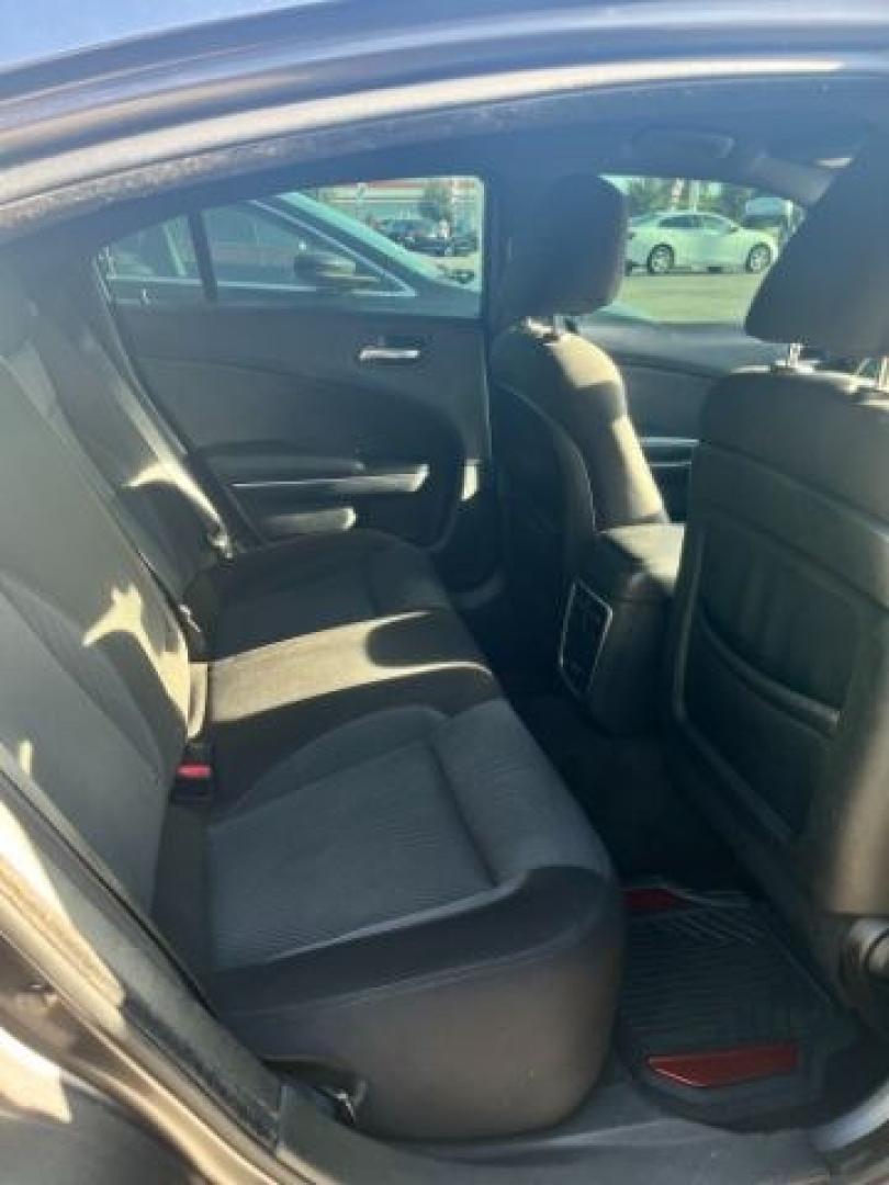 2015 Granite Crystal Meta /Black Dodge Charger SE (2C3CDXBGXFH) with an 3.6L V-6 DOHC engine, located at 4545 Spencer Hwy., Pasadena, 77504, (832) 266-1645, 29.666037, -95.173775- Photo#4