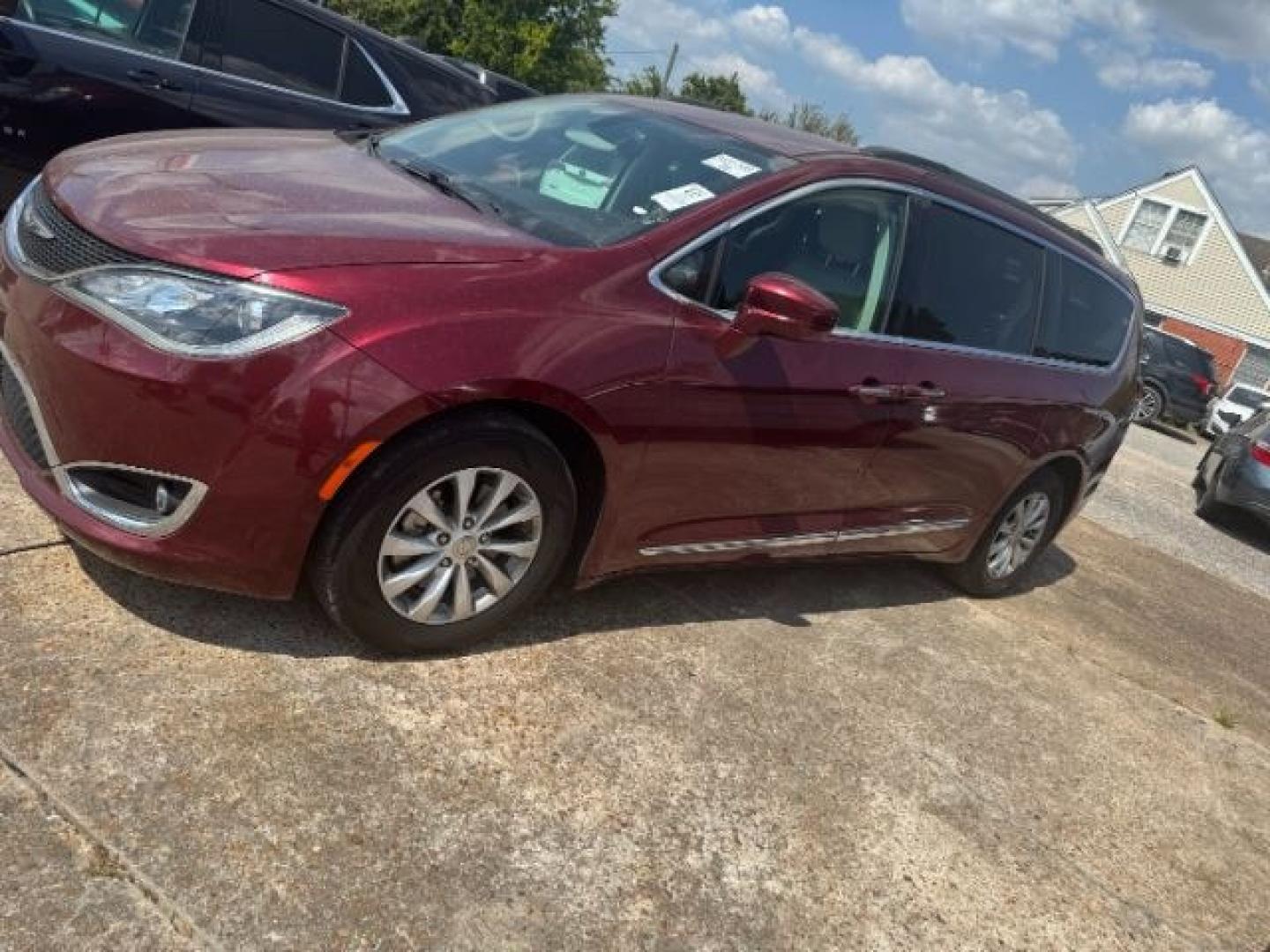 2017 Velvet Red Pearlcoat Chrysler Pacifica Touring-L (2C4RC1BG3HR) , located at 7935 Gulf Freeway, Houston, 77017, (832) 266-1645, 29.684393, -95.275665- Photo#1