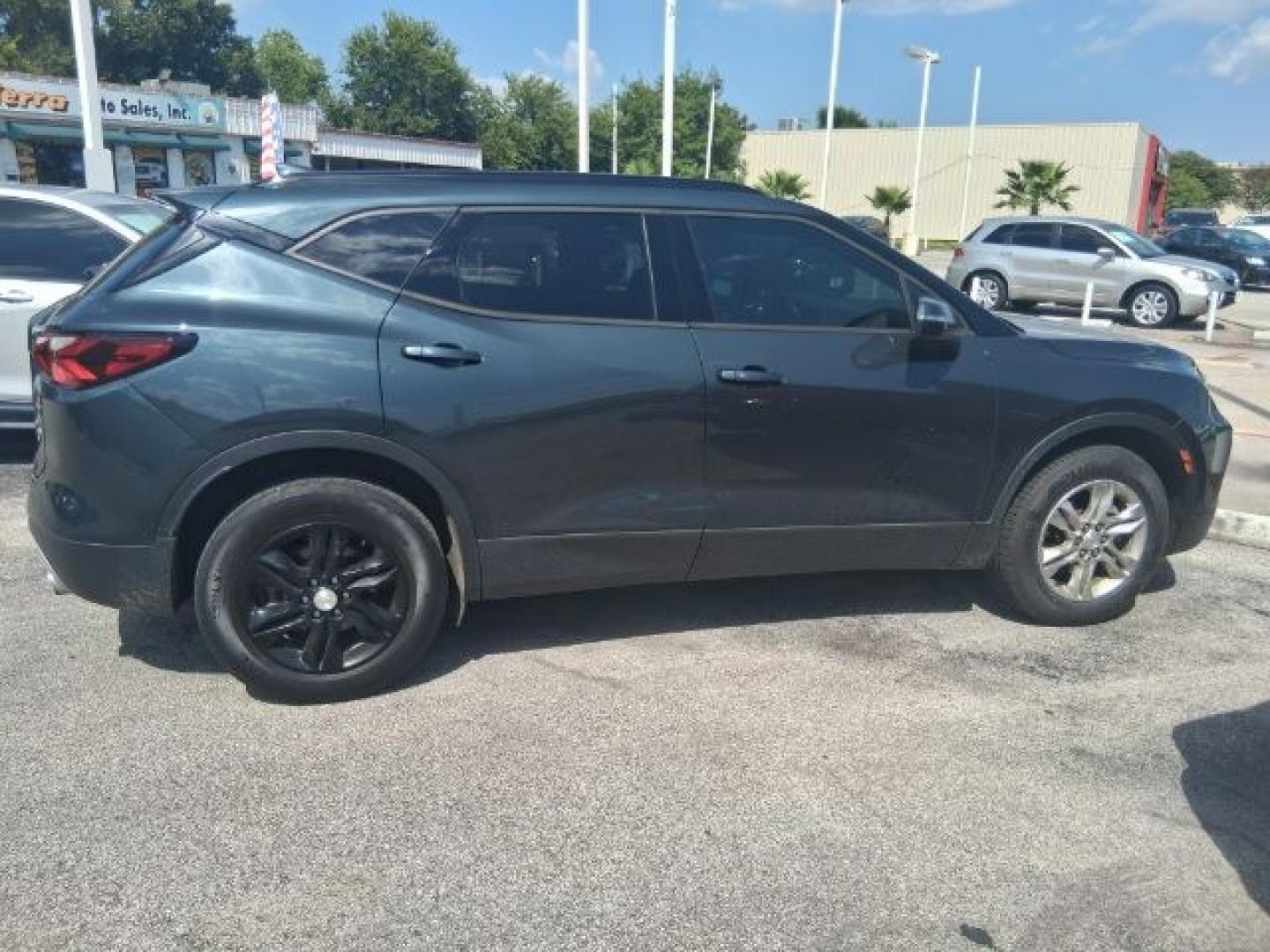 2019 GRAY Chevrolet Blazer (3GNKBDRS4KS) , located at 4545 Spencer Hwy., Pasadena, 77504, (832) 266-1645, 29.666037, -95.173775- Photo#4