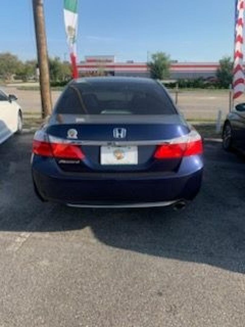 2015 Obsidian Blue Pearl /Black Honda Accord EX (1HGCR2F71FA) with an 2.4L I-4 gasoline direct injection engine, located at 4545 Spencer Hwy., Pasadena, 77504, (832) 266-1645, 29.666037, -95.173775- Photo#2